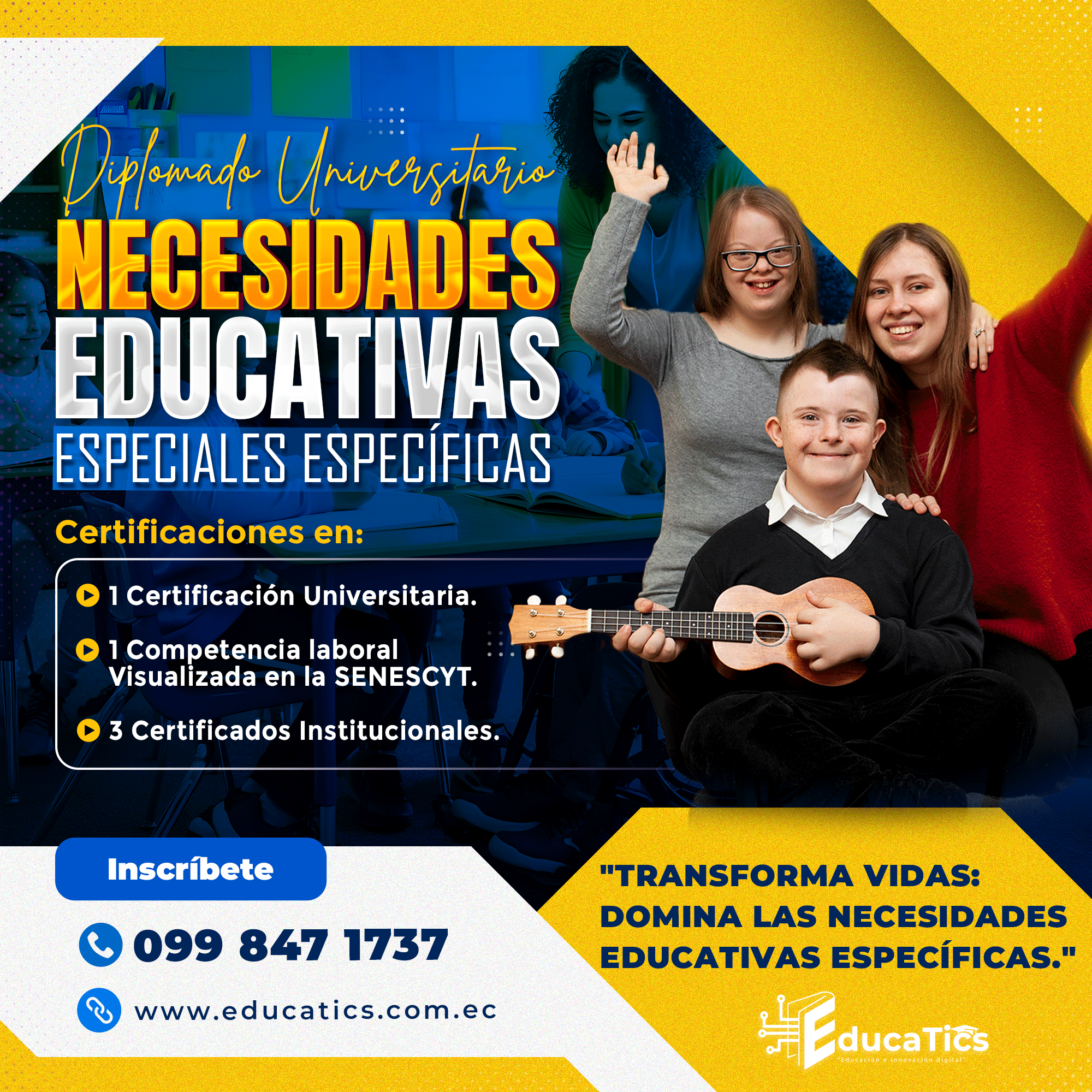 Diplomado necesidades educativas especiales especificas